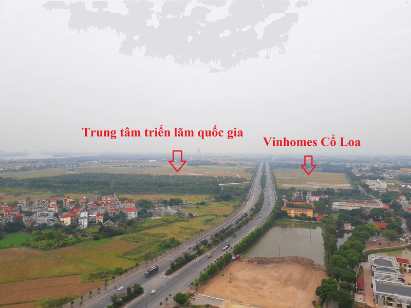 Tiến độ dự án Vinhomes Cổ Loa tháng 4-2021