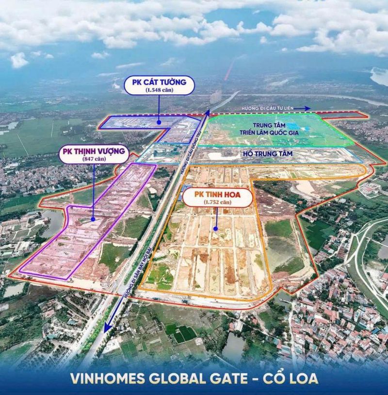 Cập nhật tiến độ mới nhất Vinhomes Cổ Loa