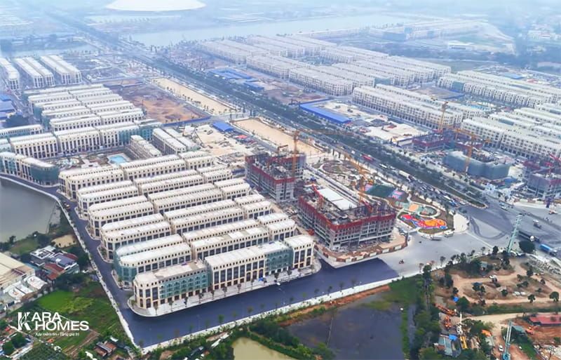 Tiến độ Vinhome Cổ Loa