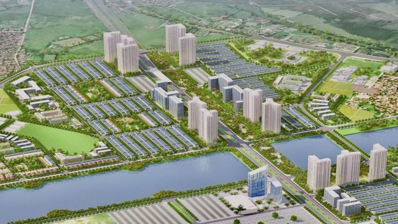 Ảnh tổng quan dự án Vinhomes Cổ Loa