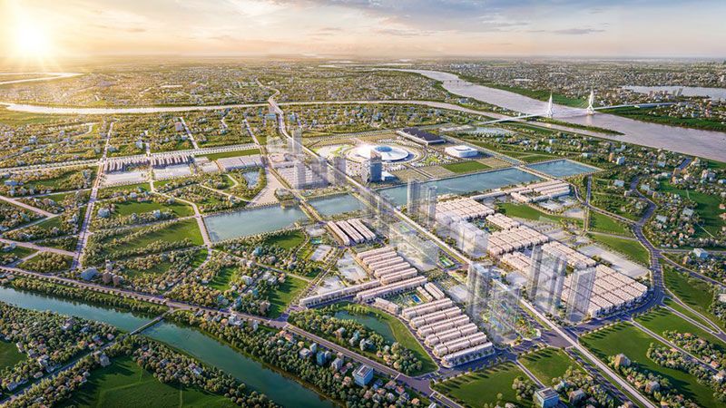Hình ảnh tổng thể Vinhomes Global Gate