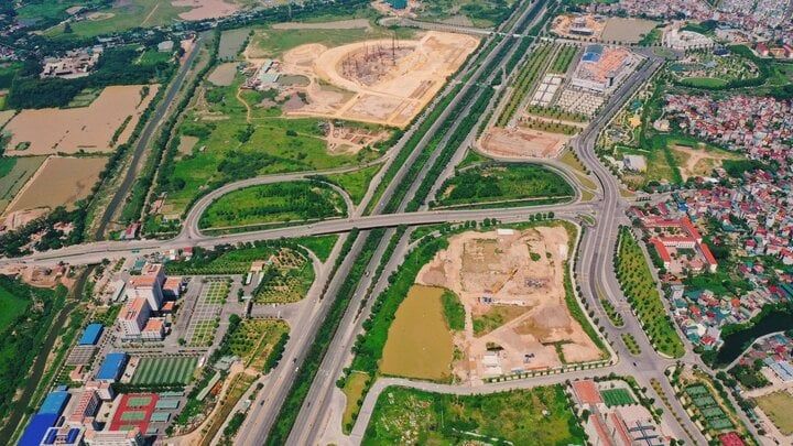 Minh họa khu vực phát triển đô thị