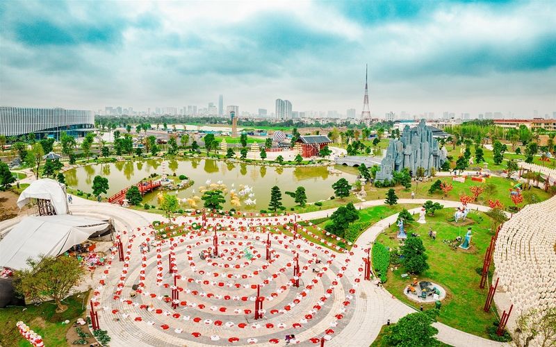 Vườn Nhật Bản trong khu đô thị