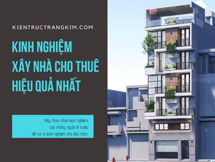 Thiết kế nhà cho thuê mẫu