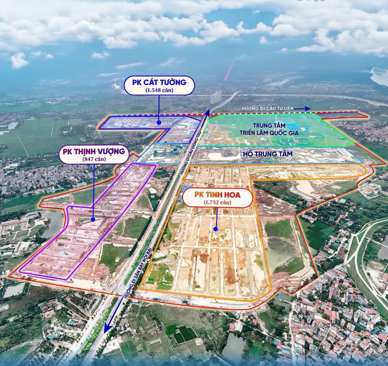 Vệ sinh khu vực chung quanh Vincity Cổ Loa