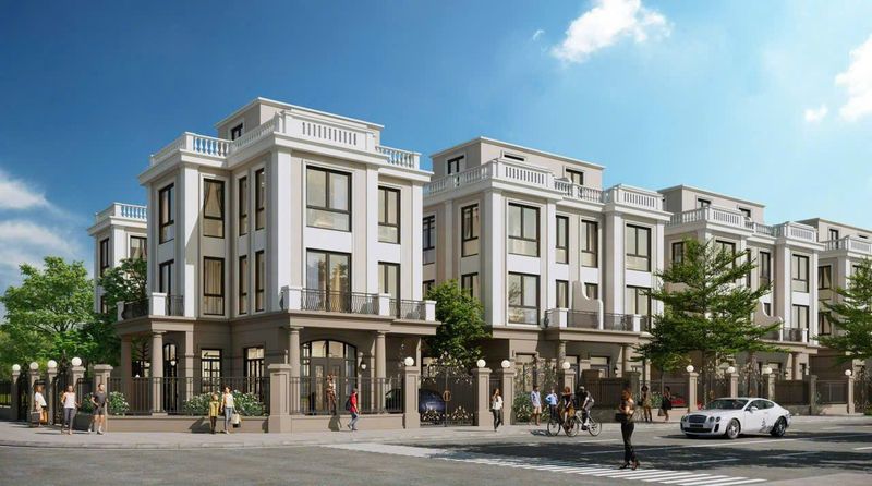 Hình ảnh shophouse Vinhome Cổ Loa