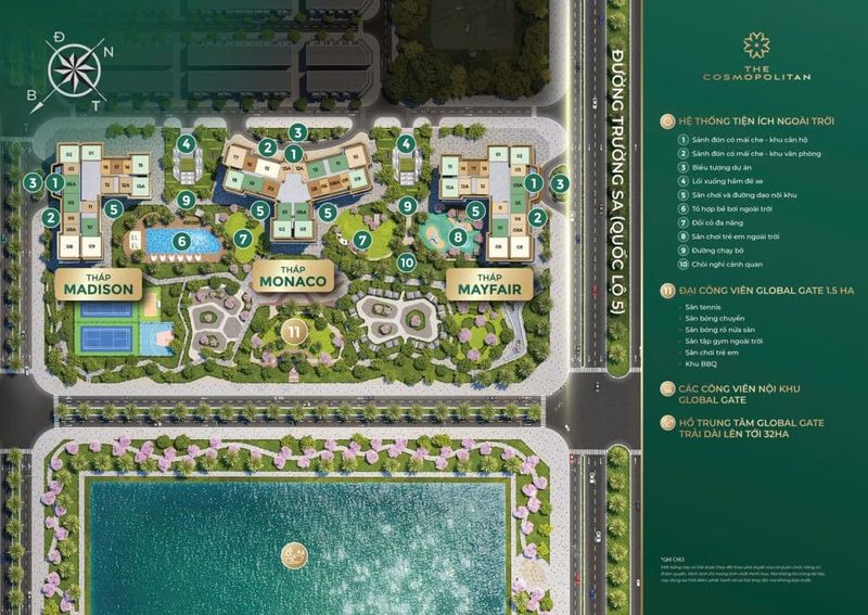 Giao thông, mặt đường lớn quanh Vincity Cổ Loa